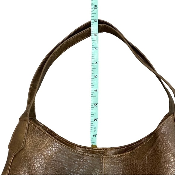 JINGPIN - MULTI TONE BROWN FAUX LEATHER BOHO STYLE - SHOULDER BAG / PURSE - S2 - Picture 5 of 14